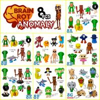 Gambar Action Figure BRAINROT ANOMALY Set - Miniatur Topper Kue Pajangan Mainan Tung Tung Sahur Toy Anomaly - set isi 5A dari hobbest undefined 3 Tokopedia