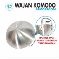 Gambar Komodo Kuali Wajan 40cm Penggorengan Stainless Steel Diameter 40cm - 32cm dari pamosroom undefined 4 Tokopedia