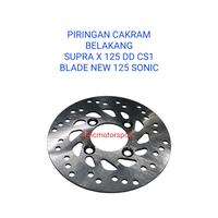 Gambar PIRINGAN DISC CAKRAM BELAKANG SUPRA X 125 CS1 BLADE 125 NEW SONIC dari MNCMOTORSPORT undefined 2 Tokopedia