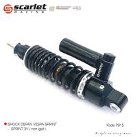 Gambar Scarlet Racing - Shock Absorber Shockbreaker Depan Vespa Modern 7915 Motorcycle SPRINT Non Iget - Black dari scarletracingindonesia undefined 2 Tokopedia