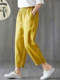 Gambar Celana Panjang Linen Wanita Modest Celana Panjang Korean Style Nyaman Di pakai Untuk Harian Celana Panjang Wanita Terbaru Kain Katun Lembut  Baggy - Marun, Standar 45-55 KG dari ELviza.id undefined 1 Tokopedia