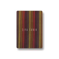 Gambar Kain Tenun Lurik Motif Salur Merah Kuning Orange Cokelat dari Liya Lurik undefined 1 Tokopedia