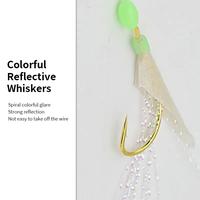 Gambar Sabiki Rangkaian Pancing Krotekan Markiman Sabik 6 Mata Kail Krotek Umpan Mancing Fosfor Luminous Bead - Sabik # 16 dari Dometackle undefined 5 Tokopedia