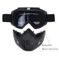 Gambar Kaca Helm Goggle Mask Bogo Retro Dewasa Gold - Silver dari INDONESIA HELMET undefined 4 Tokopedia