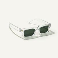 Gambar Everylook - PALM | Sunglasses Kacamata Gaya Hitam Anti UV400 Protection dan Anti Glare Pria Wanita Bentuk Kotak Square - Black dari Everylook Eyewear Store undefined 4 Tokopedia
