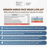 Gambar Barber Daily Bright Radiance Face Wash 100mL - Pembersih Muka/ Membersihkan/ Mencerahkan/ Wajah Pria - Default dari Skincare Keliling undefined 5 Tokopedia