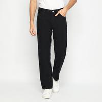 Gambar Trondheim Celana Jeans Standar Marcos Hitam Pekat Pria Panjang Basic  Regular - Marcos Hitam, S/28 (BB 40-50Kg) dari Trondheim undefined 1 Tokopedia