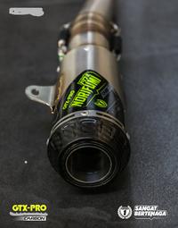 Gambar NORIFUMI KNALPOT GTX PRO TITANIUM & SS Carbon BOLD 130CC untuk Jupiter Modif Grastrack Original - GTXPRO SS, Standar dari Dirt shop 15 undefined 2 Tokopedia