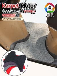 Gambar Karpet Serabut Motor scoopy atau alas pijakan kaki motor scoopy all type keset motor - Hitam(Scoopy) dari JIELIDA_NEW undefined 4 Tokopedia