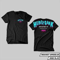 Gambar KAOS KEREN HEREX GANK~KAOS KEREN HEREX BOY T-shirt Unisex Premium | KAOS Pria Wanita Herex Racing - Putih, S dari Rocket speed undefined 5 Tokopedia