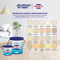 Gambar Metrolite Acrylic Emulsion-Cat Dinding Interior- PUTIH METRO-16liter - PUTIH METRO, Standar dari Pacific Paint Indonesia undefined 3 Tokopedia