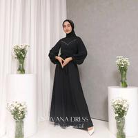 Gambar Ivana dress kondangan dress lamaran elegan cantik - Moka, Xl dari Bandung muslimah undefined 4 Tokopedia