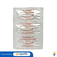 Gambar COMDIPIN 5 MG STRIP 6 TABLET dari Apotek Semangat by GoApotik undefined 2 Tokopedia