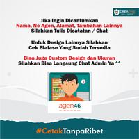 Gambar Spanduk Banner Konter / Agen BNI 46 ATM MINI (KODE MOTIF : NMA4) - 40X60CM dari Dunia printku undefined 3 Tokopedia