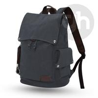 Gambar GH-Bag Tas Ransel Unisex WALKER Canvas Backpack Sekolah Wanita - Cream dari GH Bag undefined 3 Tokopedia