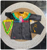 Gambar Baju Wisuda Anak 4 In 1 / Baju Toga Samir Wisuda Anak Fashion Sd - Hijau, NB dari Babydory_NEW undefined 3 Tokopedia