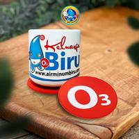 Gambar Tatakan Gelas Plastik / Tatakan Cangkir Lucu / Alas Gelas / Coaster O3 - Original Merchandise Biru dari Air Minum Biru undefined 1 Tokopedia
