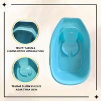 Gambar Baby Bath Bubble Gum  TTM - Bak Mandi Bayi Anti Pecah Anti Slip Bahan Plastik - DM - TTM BABY BATH  dari Dapurmurah.id undefined 3 Tokopedia