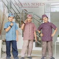 Gambar KEKE NARAYA SERIES PEACH PINK SARIMBIT KELUARGA BAJU COUPLE AYAH IBU & ANAK - Peach Pink, Gamis Dewasa, XS dari Teras Keke Sumenep undefined 4 Tokopedia