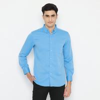 Gambar Platini Kemeja Pria Lengan Panjang Polos Polinosic Sky Blue 66105 - S dari Platini Official Store undefined 1 Tokopedia