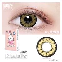 Gambar SOFTLENS X2 K-POPP diameterr 16 mm - Coklat dari Nakku003 undefined 4 Tokopedia