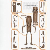 Gambar 【COD】Tung Tung Sahur Multi-Joint Action Figure Toy Assembly 3D Model Ornament Toy Dapat Digunakan Sebagai Gantungan Kunci Kayu Plastik - Baseball Man dari Barang Viral Gasken undefined 5 Tokopedia