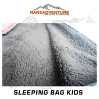 Gambar sleeping bag kids ranzadventure sb anak polar bulu tebal 150x75 cm kantong tidur camping - Hitam, up to 150cm dari Ranzadventure undefined 3 Tokopedia