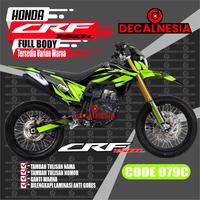 Gambar Decal Stiker Motor Honda CRF 150 L Variasi Aksesoris Sticker Full Body - 079J, DOFF (KASAR/BURAM) dari DECAL KEREN_NEW undefined 3 Tokopedia