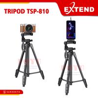 Gambar Tripod Video Kamera Camera Handycam DSLR Smartphone HP 3 Way Pan Head Medium Tripot Extend TSP-810 Aluminium Handphone Holder Plastik dari Foyu Photo undefined 5 Tokopedia
