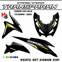 Gambar STICKER STRIPING TRANSPARAN MOTRO HONDA VARIO TECHNO 125 KZR MOTIF VARIASI TERBARU SIMPLE POLET ART A17 STIKER KEREN MOTIP - 1 dari SBS 88sticker undefined 2 Tokopedia
