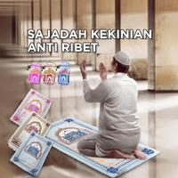 Gambar Goto [COD] Rumi Sajadah Travel Lipat Sejadah Traveling Sajada Sholat Pouch - MEKKAH BLUE dari Goto Living undefined 3 Tokopedia