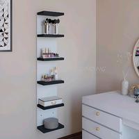 Gambar kait & rak Rak dinding rak Kosmetik isi 6 susun Dipasang di Dinding Paku minimalis hemat ruang - Combinasi2 dari Yumna amaliashop undefined 1 Tokopedia