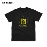 Gambar .KAOS C59 BANDUNG - C59 DISTRO TSHIRT Crew-neck fashion unisex T-shirt Menswear Top - black5, Int:S dari PT MANDIRI CAKRAWALA JASA undefined 2 Tokopedia