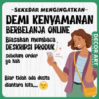 Gambar Decor Art - 15x30cm Wall Decor Dekorasi Hiasan Dinding Kata Motivasi Anak Gambar Astronot Untuk Di Rumah Sekolah Kelas (Kd: KDZ) - KDZ-1 dari Decor Art undefined 3 Tokopedia