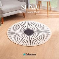 Gambar Dekoruma SEINA Karpet Bulat dengan Motif Diameter 100 cm - Warna-warni dari Dekoruma Official Store undefined 1 Tokopedia