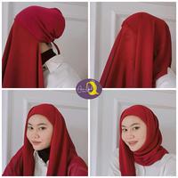 Gambar SEGITIEMPAT INNER bahan Ceruty: by ana hijab - Teracotta, 110×110 cm dari Ana Hijab Store undefined 3 Tokopedia