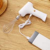 Gambar Hand Mixer Tangan Pengocok Pengaduk Adonan Kue Alat Pengaduk Kopi Elektrik Cappuccino Maker Mini Electric Hand Mixer Pengocok Telur Pengaduk Telor stainless kabel - Hijau dari Monqiqi.id undefined 4 Tokopedia