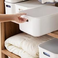 Gambar (COD) Youware - Julianne Storage Box / Kotak penyimpanan plastik serbaguna Wadah penyimpanan skincare pakaian snack cemilan kosmetik / Warna Putih organizer baju bayi container box 10 liter tempat  penyimpanan boneka - 04 dari youware undefined 2 Tokopedia