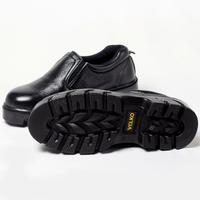 Gambar Sepatu Safety Slip On Kulit Sapi Asli Original Velko Shoes Kerja Pria - Hitam, 38 dari HD Store Blitar undefined 3 Tokopedia