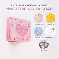 Gambar Oh My Skin ! PINK LOVE GLUTA SOAP sabun pencerah badan Whitening, Mengurangi jerawat punggung - Pouch Random dari Soothing baby Cremee undefined 3 Tokopedia