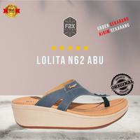 Gambar [NEW ARRIVAL] HOMYPED SANDAL WANITA CAPIT/JEPIT LOLITA N62 SERIES - ABU, 36 dari F2X.STORE undefined 1 Tokopedia