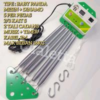 Gambar Ayunan listrik. Ayunan bayi elektrik. Ayunan bayi otomatis - FULLSET, UBABY UB-5A dari olaletta undefined 4 Tokopedia