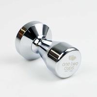 Gambar One Two Cups Tamper Kopi Espresso Flat Stainless Steel 51mm - SS51 - Silver, Standar dari One Two Cups Official Store undefined 3 Tokopedia