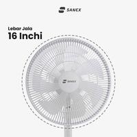 Gambar SANEX KIPAS ANGIN BERDIRI SIWON STAND FAN 3IN1 16'' SSF-1621 REMOTE dari Belanja Elektronik undefined 5 Tokopedia