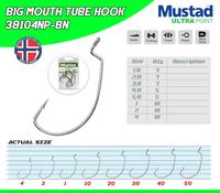 Gambar MATA PANCING MUSTAD BIG MOUTH TUBE HOOK 38104NP KAIL PANCING SOFT LURE - 4/0 dari APM fishing tackle undefined 1 Tokopedia