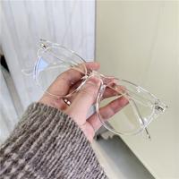 Gambar KAHASIL Kacamata Anti Radiasi Wanita Fashion Gaya Korea Frame Kotak Transparan KHS254 - Clear dari KAHASIL Official Store undefined 4 Tokopedia