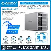 Gambar ORICO 5Big Pro RAID DAS Studio 5 Bay MultiBay HDD Enclosure SSD Enclosure Station Security Lock Design 5Gbps - 9858RU3 dari ORICO INDONESIA Official Shop undefined 1 Tokopedia