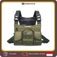 Gambar TAS DADA PRIA TACTICAL ORIGINAL NEISDA EMERLAND GREEN / CHEST RIG BAG NEISDA Polos dari Nots store undefined 2 Tokopedia