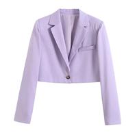 Gambar Outer Blazer Crop Wanita Stylish Kekinian - Outfit Casual Wanit Polos - no 1, xs dari lakustore04 undefined 4 Tokopedia
