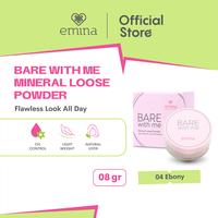 Gambar Emina Bare With Me Mineral Loose Powder 8 g - Bedak Tabur Ringan & Tahan Minyak - 04 Ebony dari eminacosmetics undefined 5 Tokopedia